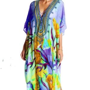 PURPLE KAFTAN DRESS FOR WOMEN Shahida Parides